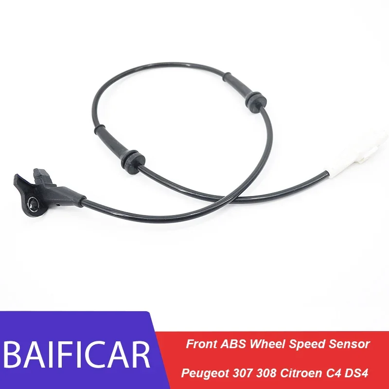 Baificar Brand New Genuine Grey Plug Front ABS Wheel Speed Sensor 4545K3 4545F5 9665386780 For Peugeot 307 308 Citroen C4 DS4