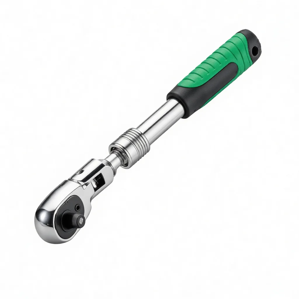 High Torque Steel Ratchet Wrench 72 Teeth Chrome Vanadium Bend Handle Tool Professional Mechanic Auto Maintenance Key