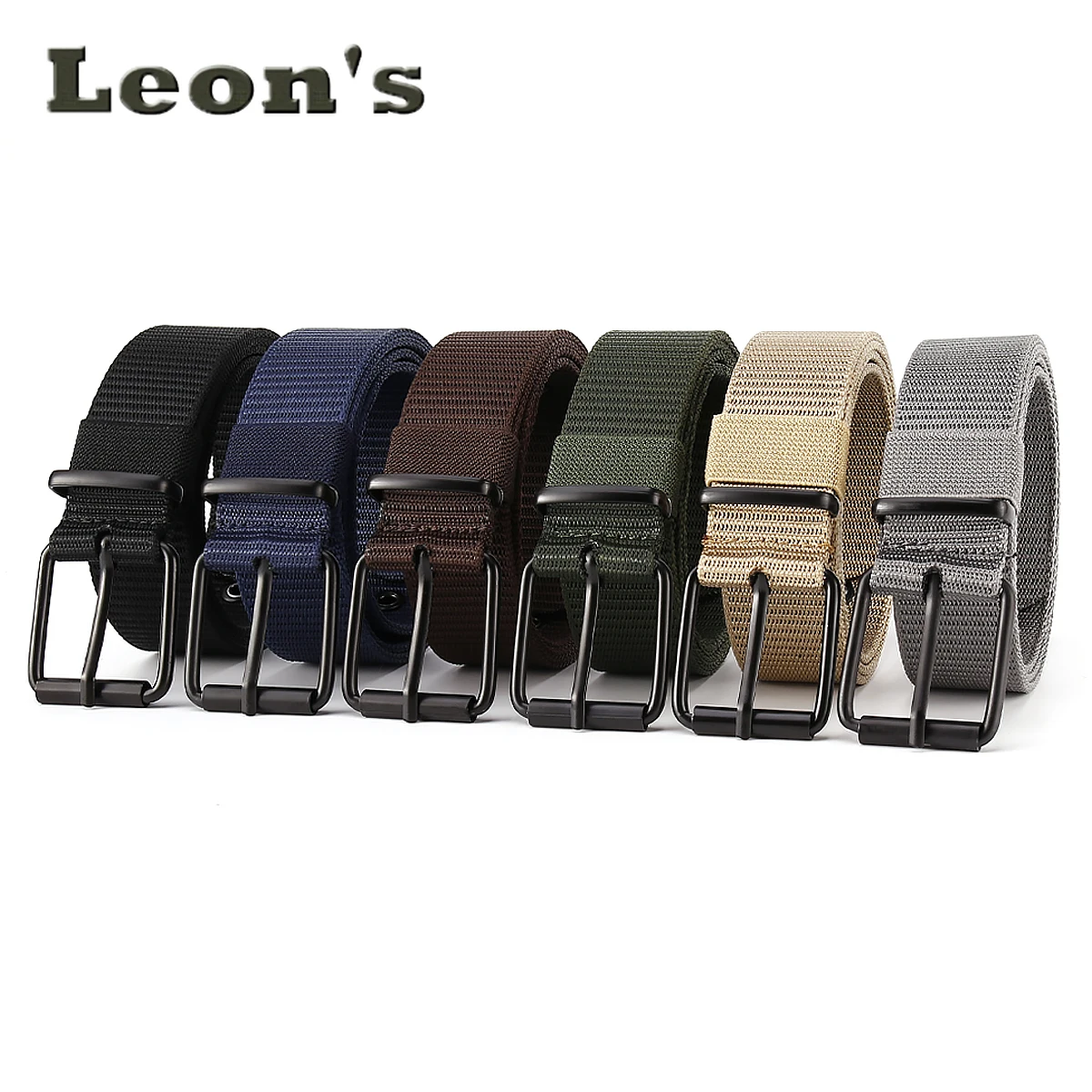 Cinto de lona obrigatório de verão, respirável e durável, agulha única, macacão opcional de seis cores, uso diário para festas de estudantes