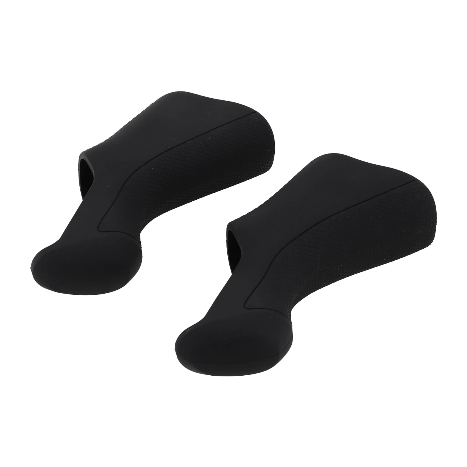 1 Pair Brake Handle Covers For Ultegra Di2 ST-6870 Premium Rubber Gear Shift Hoods For Shimano Road Bikes Black Lever Grips - view 3
