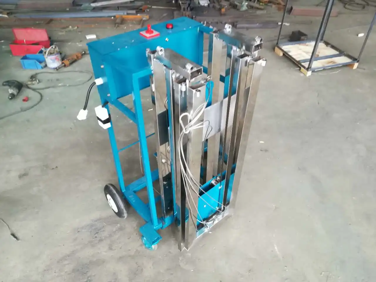 Concrete Wall Slot Cutting Machine Plumbing Installation Floor Trenching Machine Cutting Capacity