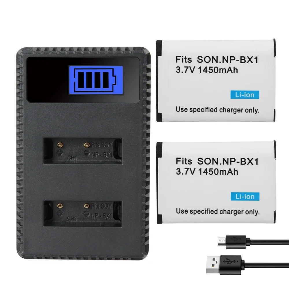 NP-Bx1 Battery Charger for Sony DSC RX1 RX100 AS100V M3 M2 HX300 HX400 HX50 HX60 GWP88 AS15 WX350 HDR-AS300 AS30V BX1 Batteries