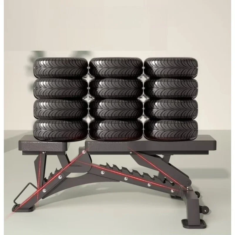Portable Adjustable Sit-Up Dumbbell Bench Incline Design for Gym Weight Lifting Full Body Training