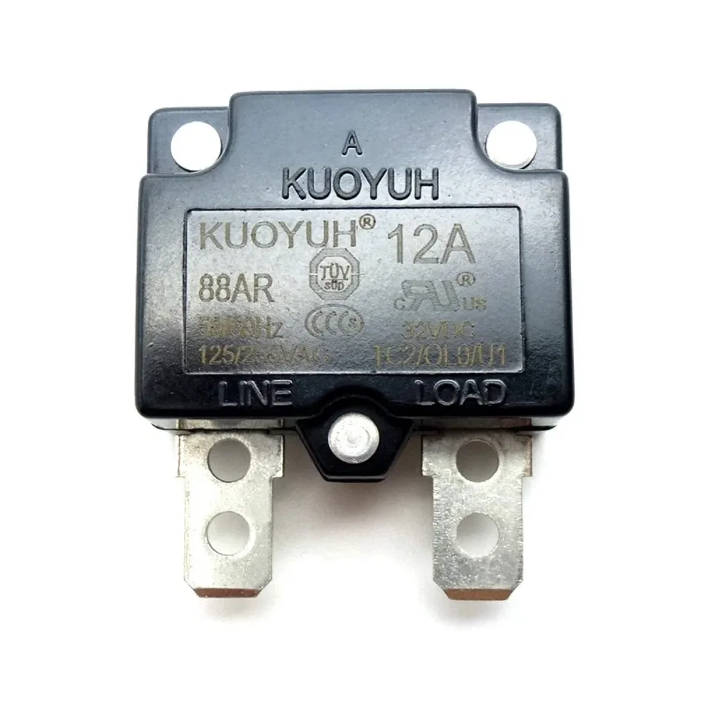 Circuit Breakers KUOYUH 88AR-12A Overcurrent Protector Overload Switch Automatic Reset