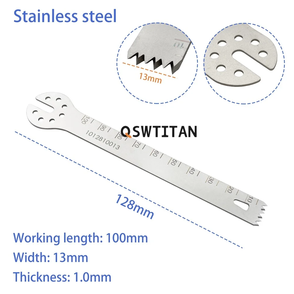 Orthopedic Bone Saw Blade For Electric Bone Cutting Oscillating Saw Veterinary  Surgical Instruments