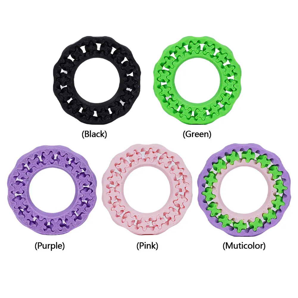 3D Printed Fidget Gear Ring Anxiety Rings Stress Relief Toy Sensory Toy Gift for Kids and Adults