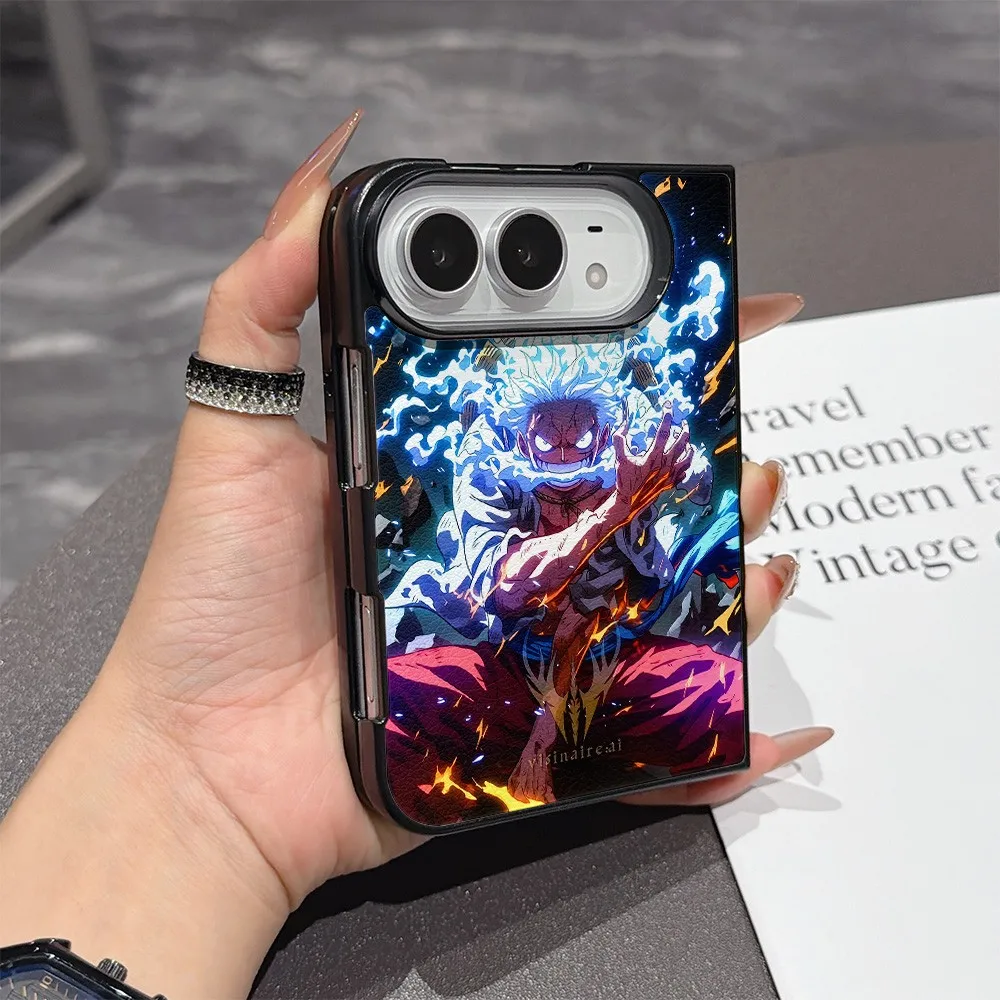 O-Ones Comic P-Pieces New Folding Phone Case for iPhone Duo Fold Shockproof duo Back fold Hard Skin texture Cover