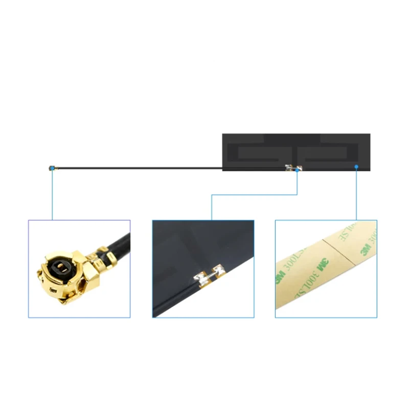 GSM GPRS 2G 3G LTE 4G Interne FPC Soft Board Antenne Siginal Booster Versterker Ipx U.FL RG1.13 20 cm Kabel 8dbi 700-2700 MHz