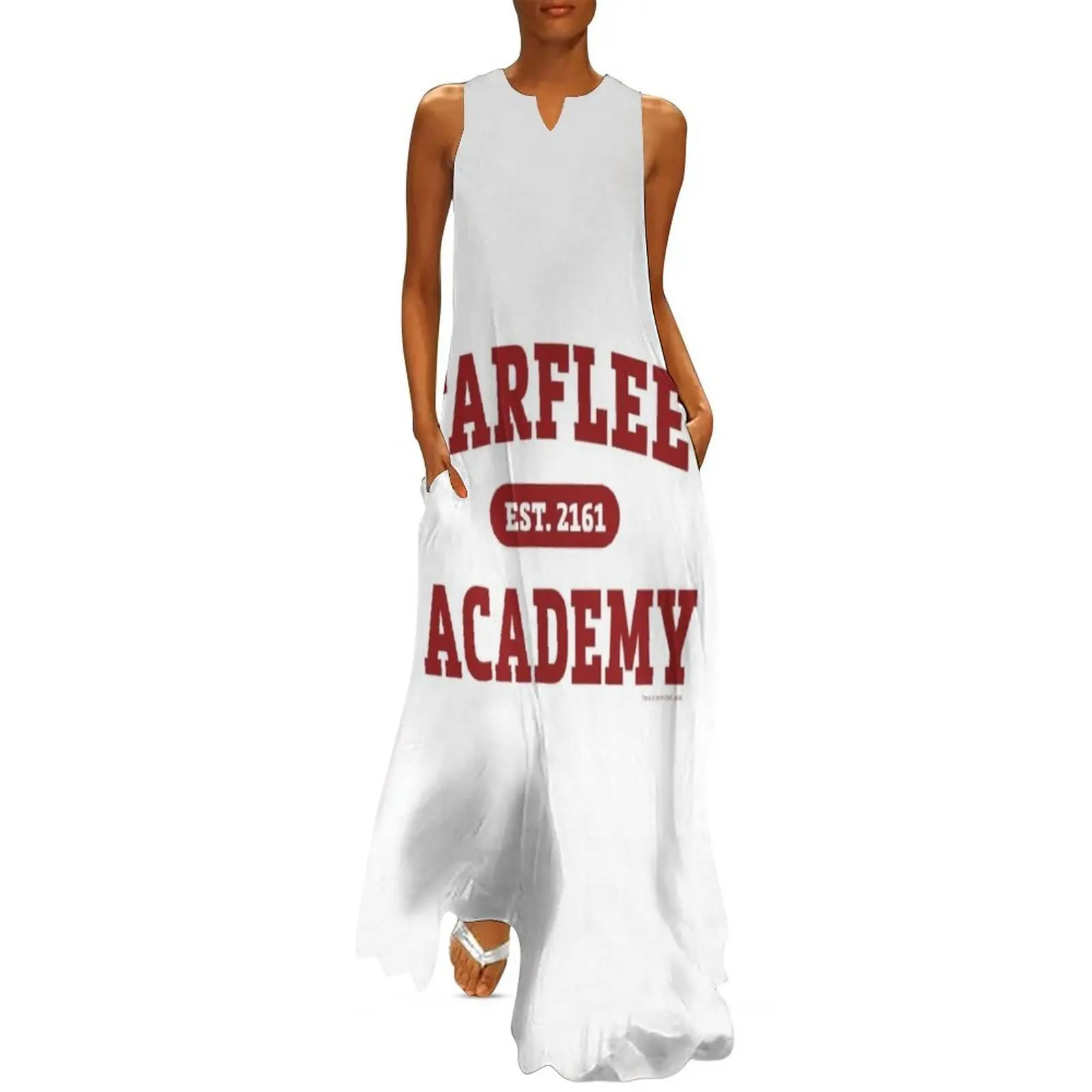 

Academy Long Dress Female clothing beach outfits for women Summer women's clothing dresses for woman