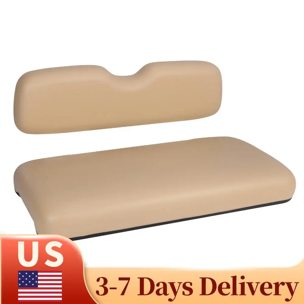 

Golf Cart Front Seat Cushion Replacement Cushion Seat Bottom Cushion and Back Cushion Set for EZGO Medalist TXT 1994-2013