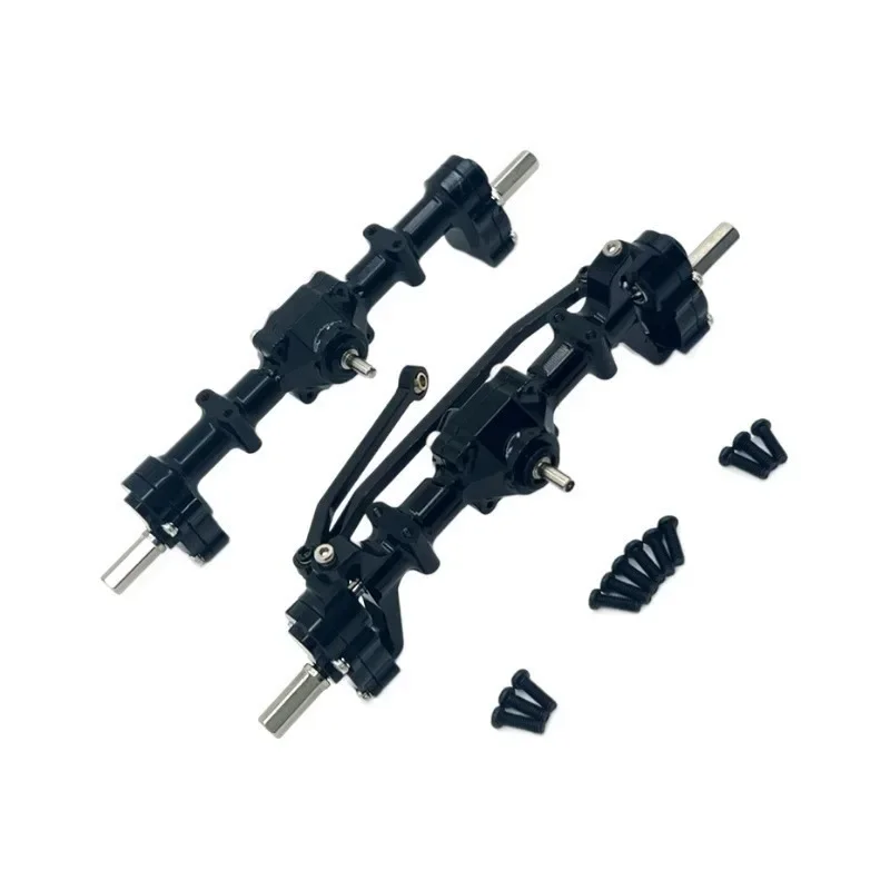 

WPL C14 C24 C34 C44 C54 C64 C74 B14 B24 Metal Front and Rear Portal Axle 1/16 RC Car Upgrade Parts Accessories