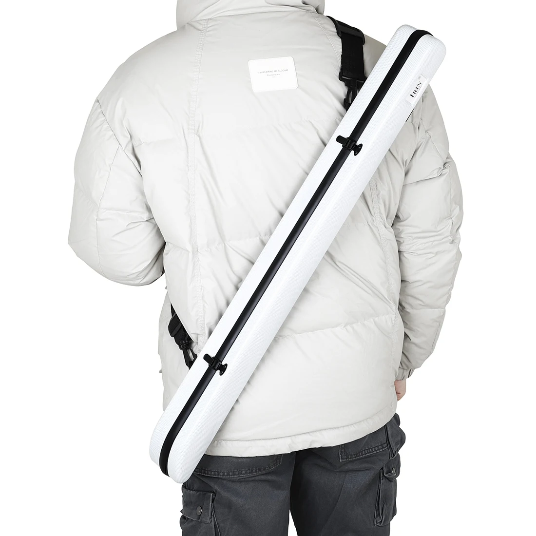 IRIN Violin Bow Box Anti-Knock Thickened Cotton Oblique Back Bow Box universal Is Suitable For Violin Viola Cello Accessories