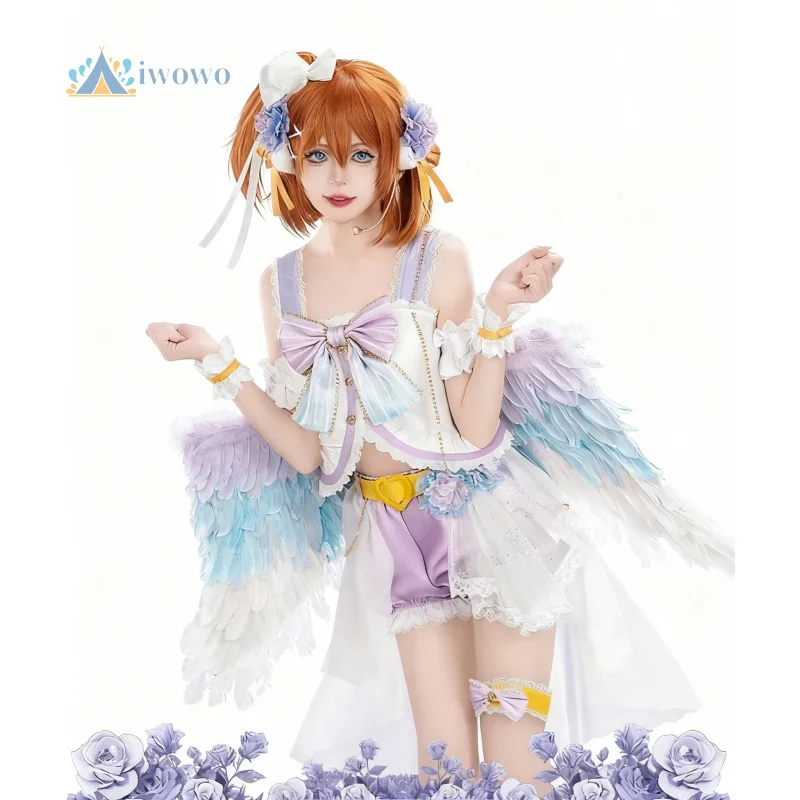 

Аниме Lovelive Косплей Honoka Kousaka костюм женский белый День святого Валентина милое платье униформа Хэллоуин карнавальная праздничная одежда