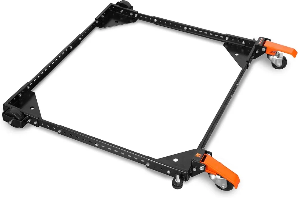 

Universal Mobile Base 500LB Capacity & Drill Press Table with Adjustable Fence Stop Block