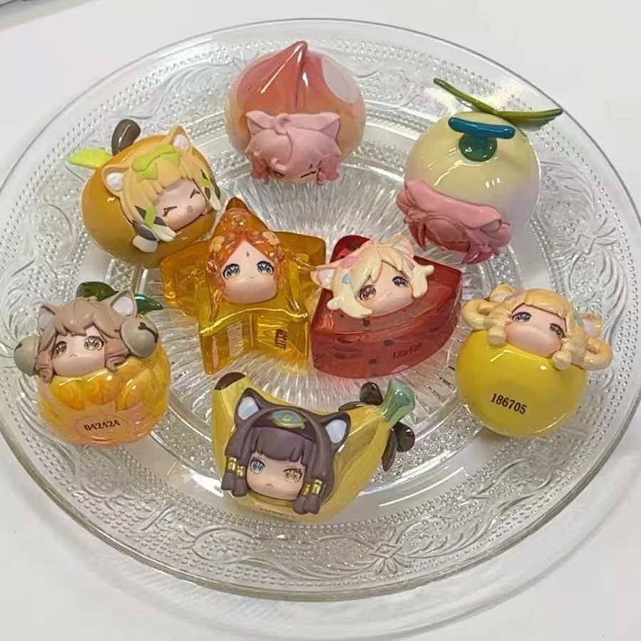 

In Stock Mini Figure Sweet Emilya Moni Mystery Box Moni Cat Foodie Series Cute Kawaii Blind Bag Collectible Vinyl Toy Desk Decor