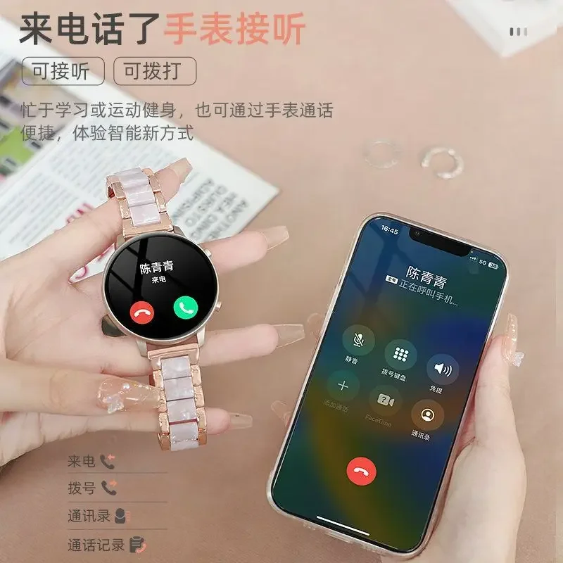 

Able новые умные часы для мобильного телефона, женские часы с Bluetooth-телефоном, мультиспортивные электронные часы-браслет