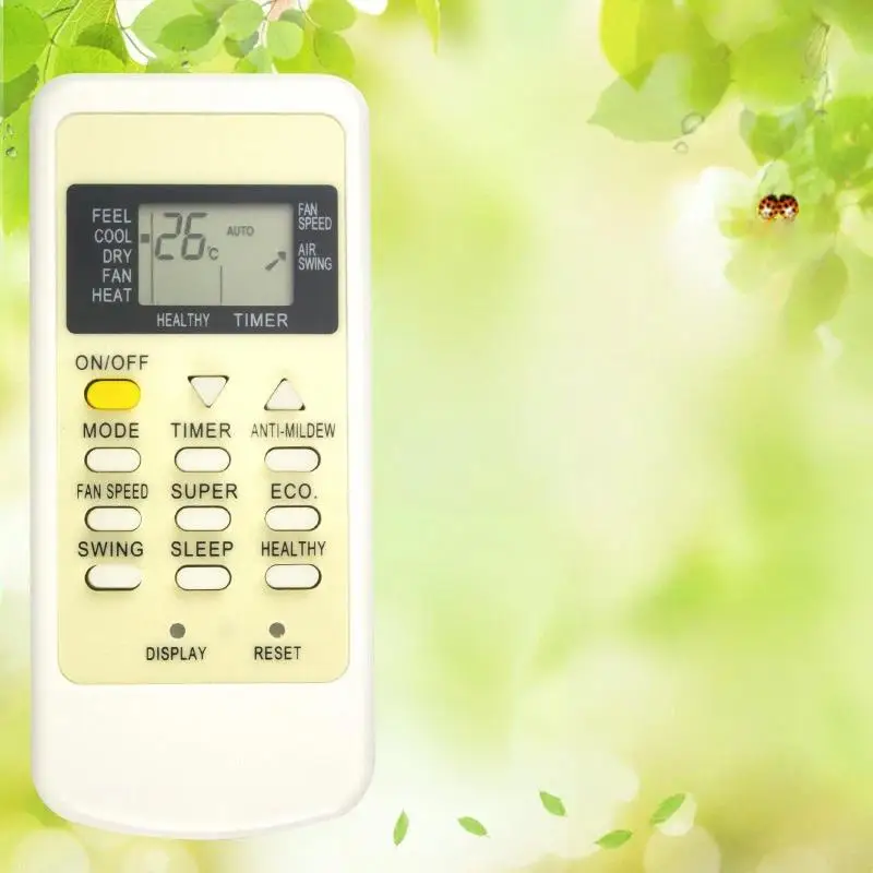 1Pcs Universal GYKQ05 Replacement Air Conditioner Remote Control for Home Office AC No Programming Needed