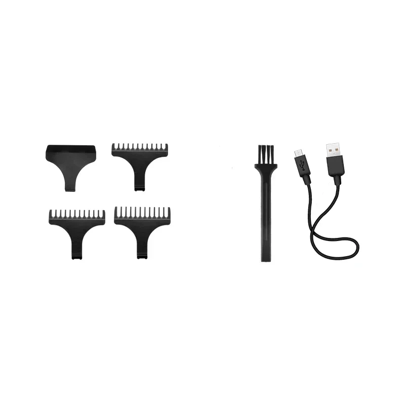 Cortadora de pelo profesional Kemei, cortadora de pelo eléctrica inalámbrica de 0mm, cortadora de pelo de precisión calva, cortacésped de barba recargable