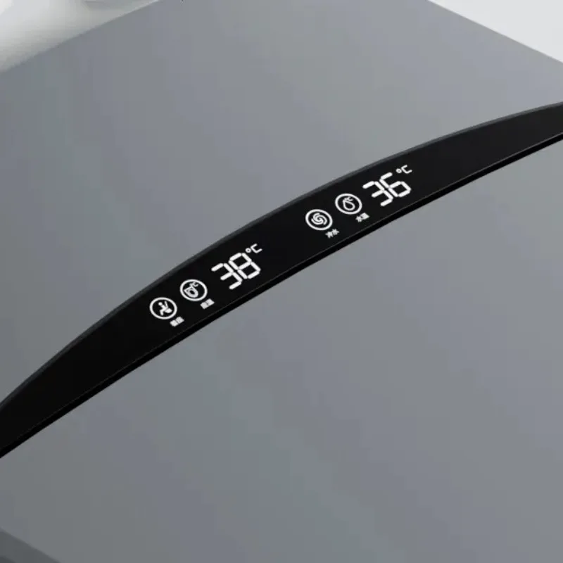 الأدوات الصحية مرحاض بيديت ذكي لخزان المياه الذكي رف أرضي مرحاض ذكي رمادي