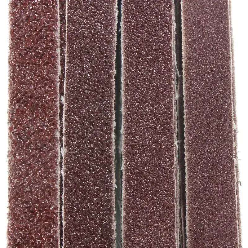 

20 шт./компл. шлифовальная машина для пневматической ленточной шлифовальной машины 13 мм x 457 мм Powerfile, шлифовальная ленточная бумага, смешанная зернистость 40 60 80 120 для металлической деревянной мебели