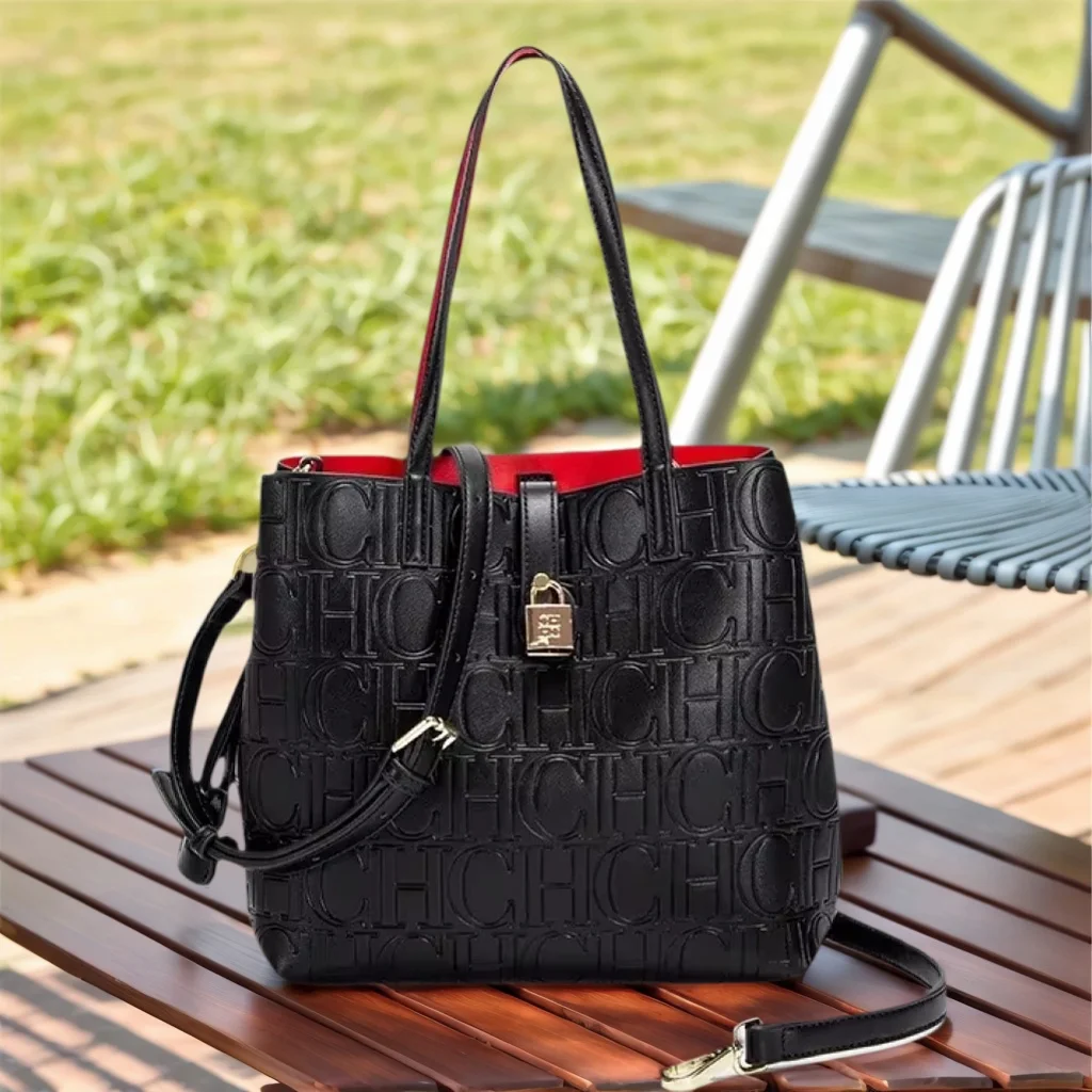 

CH Women's Tote Bag 2026 New Large Capacity Letter Element Shopping Bag Classic Fashion Bags Luxury Brand Temperament