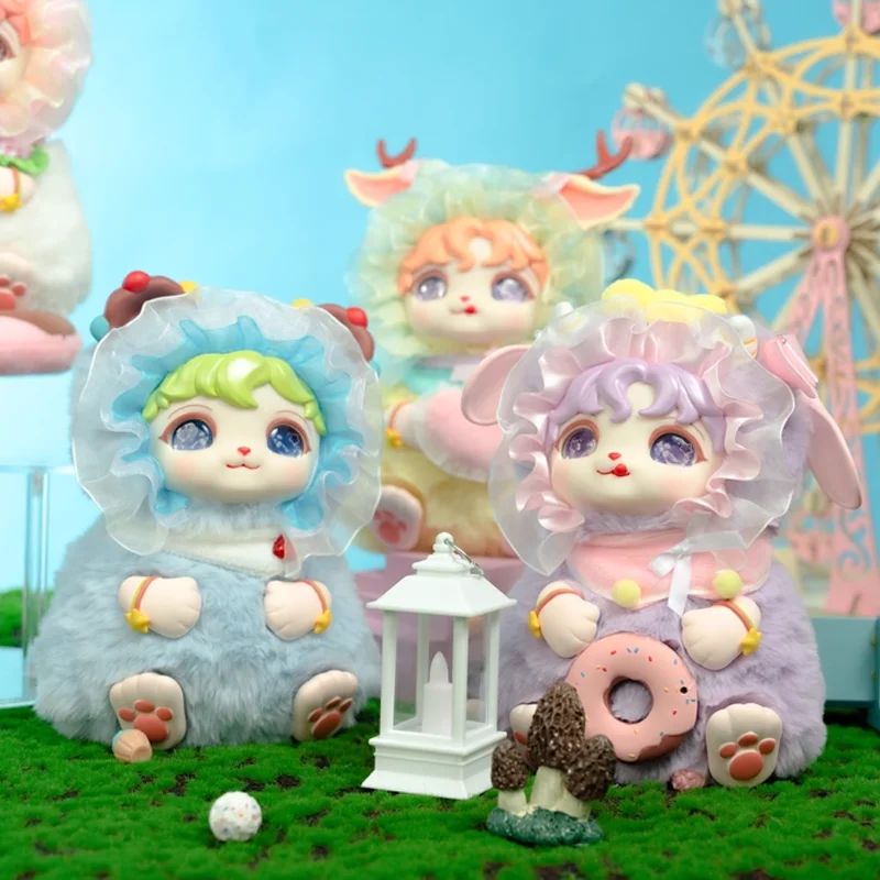 

Виниловая плюшевая слепая коробка Bunny Fantasy Biology Series, модный супер милый аксессуар для девочек, игрушка, украшение для рабочего стола, загадочная подарочная коробка