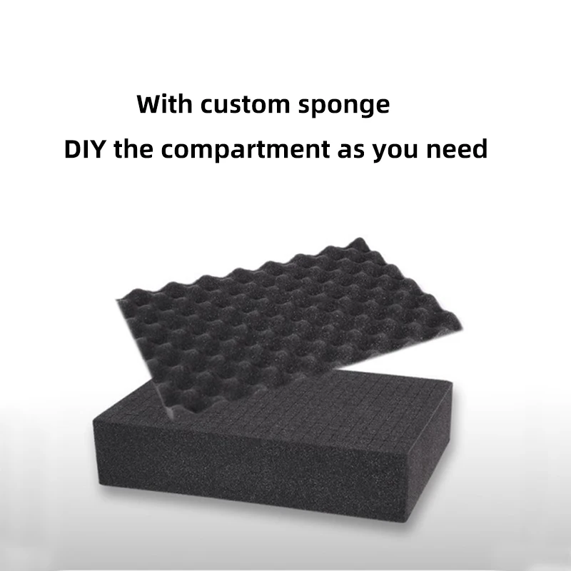 Maleta protectora con marco de aleación de aluminio para micrófonos, bolsa de almacenamiento de tarjeta de sonido para accesorios de cámaras