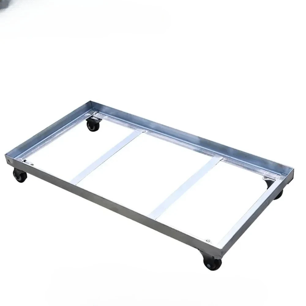 Outdoor Mobile Freezer Bottom Tray Universal Wheel Base Custom Made