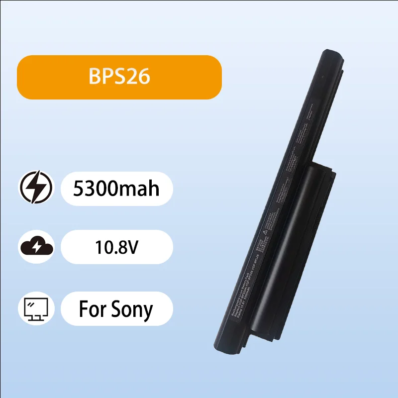 

Сменный аккумулятор BPS26 для Sony VPCEG 111T 112T 211T 212T 11.1V 5300mAh, перезаряжаемая батарея для ноутбука