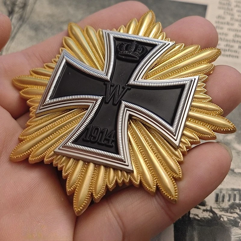 Star Great Iron Cross Badge Maltese Cross, replica