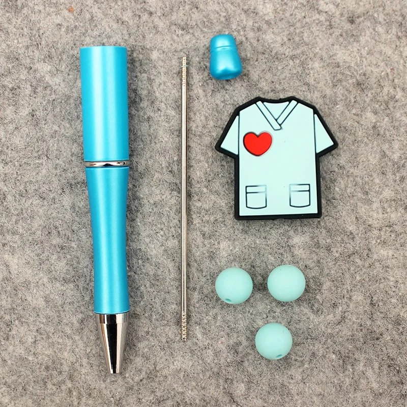 Cartoon Nurse Uniform Style DIY Ballpoint Pen School Hospital Student Nurse Ball Pen