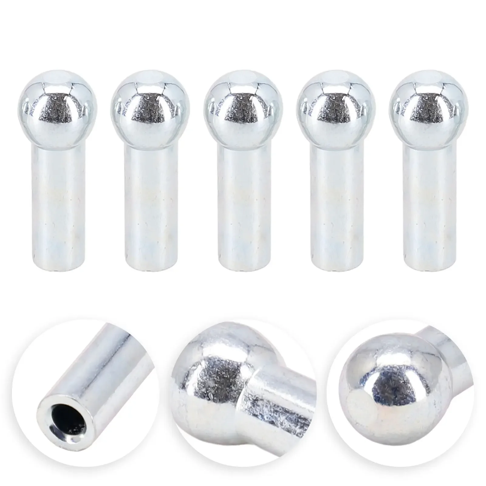 Heavy Duty Cable Ball Terminals for Gym Pulley Machine  Set of 5  Ensure Sturdiness and Longevity of Fitness Equipment Cables