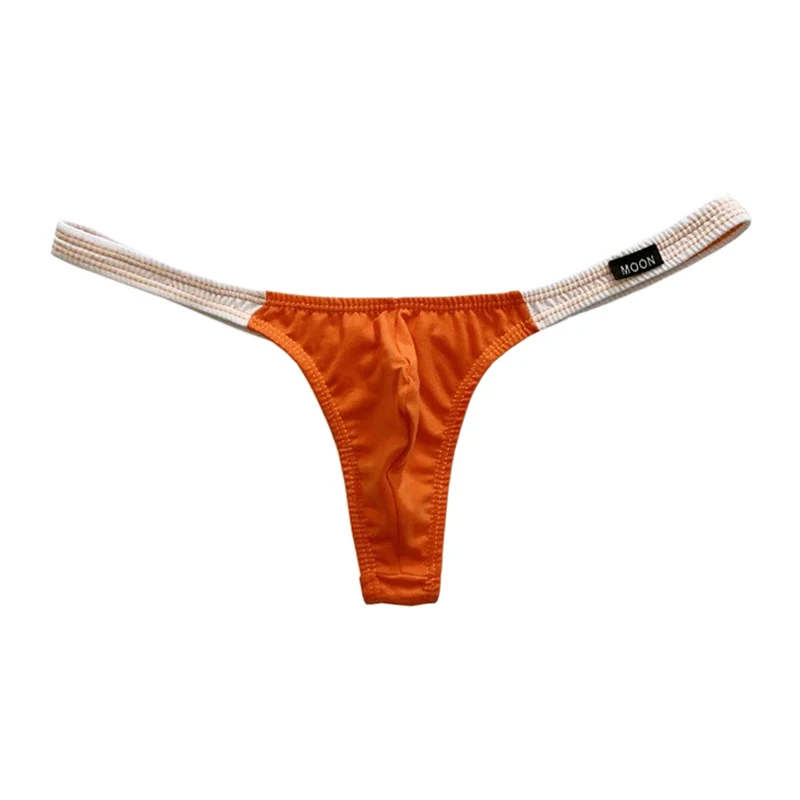 Men's Sexy Push-Up Briefs Super Low-Rise Lace Strings Underwear for Men Panochas Comfortable Breathable Without Censorship