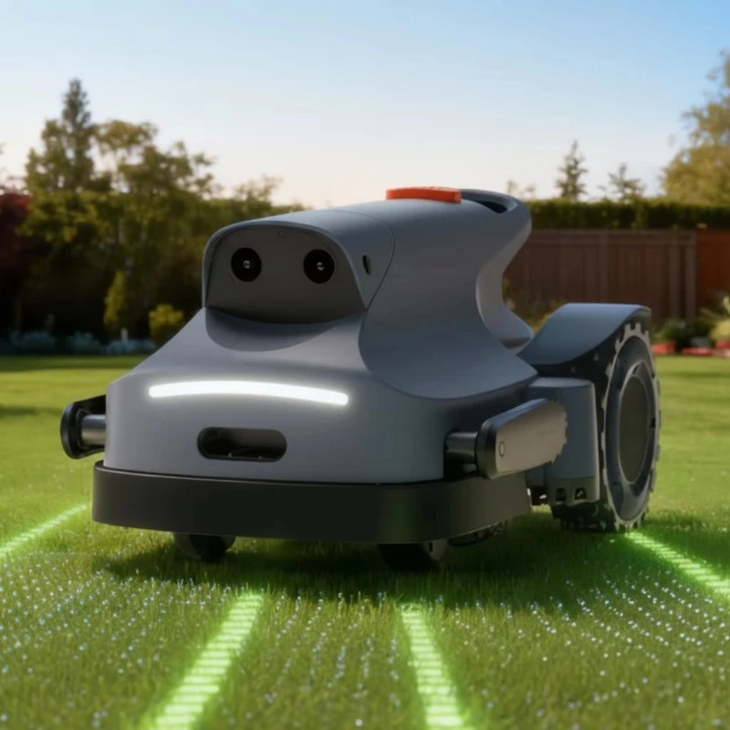 Grass Robot Slope Crawler Remote Control Lawn Mower Tracked Lawn Mower