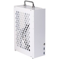 White P02 P03 P04 Portable itxMATX Small Case with Handle FLEX Power Supply High Graphics Card Desktop Case