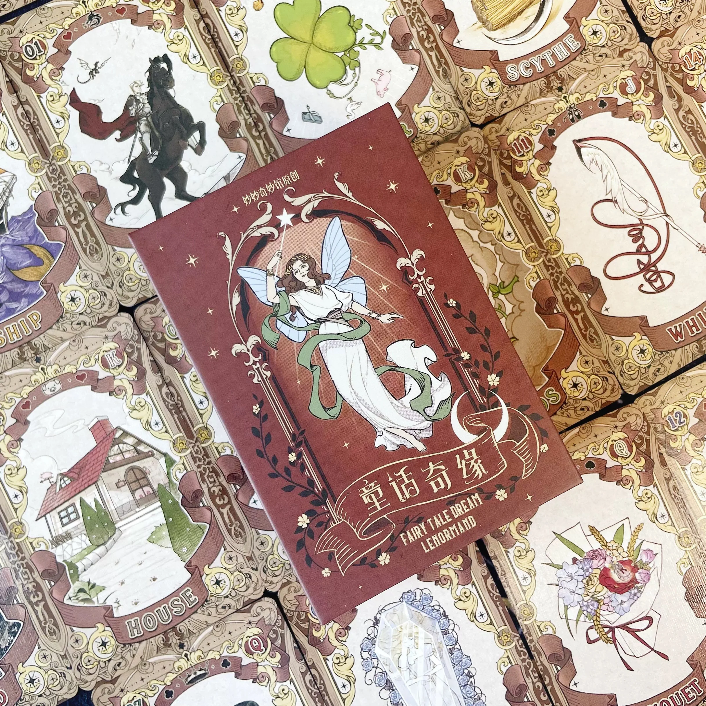 original-fairy-tale-dream-lenormand-playing-cards-limited-edition-collectible-game-for-one-player-casual-tabletop-gaming
