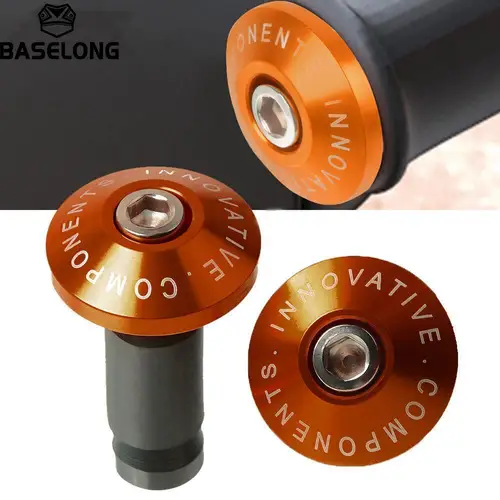 Imagen 1 del producto 2022 2023 extremos de manillar de motocicleta tapa de empuñaduras de manillar enchufe Anti Silder para KTM FREERIDE 250F 250R 350R 690 ENDURO R SMC SMC-R