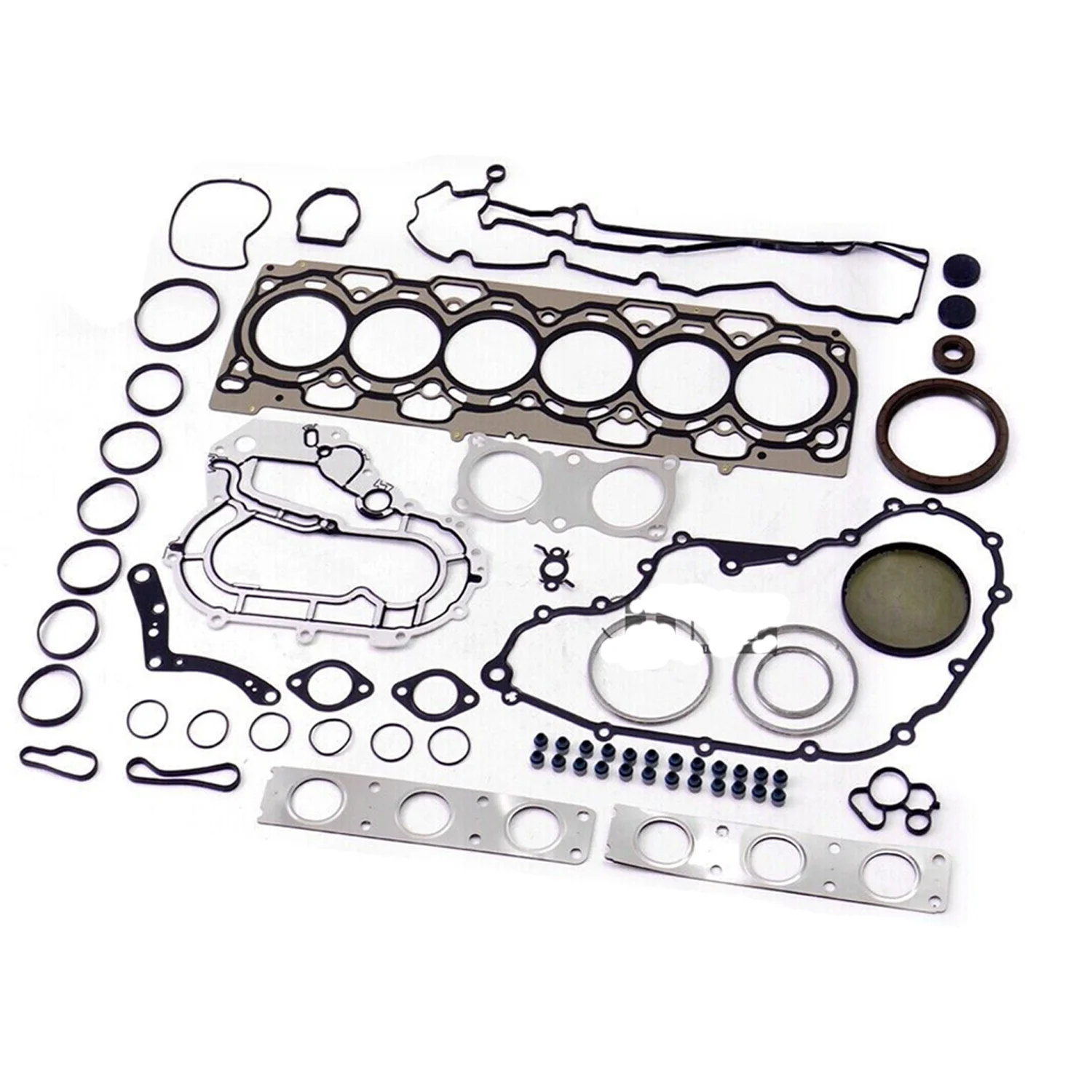 1set Guarnizione Motore Pistone Set Con Asta e Cuscinetto Principale Albero Motore Per Volvo S60 S80 V60 XC60 3.0 T6 B6304T 30750892 31254552   Parti