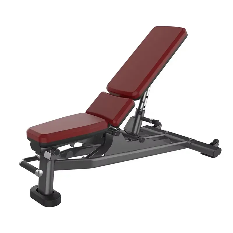 for MMD Commercial Adjustable Weight Bench for Strength Training, Multi-Position Weightlifting Stool with Press Rack for Gym