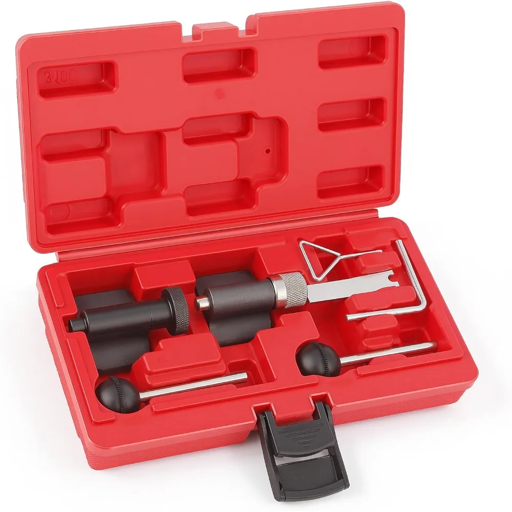

7PCS Engine Camshaft Alignment Timing Tool Kit Compatible with 1.2 1.4 1.9 2.0 TDI PD DOHC Engine, Timing Belt Change Tool