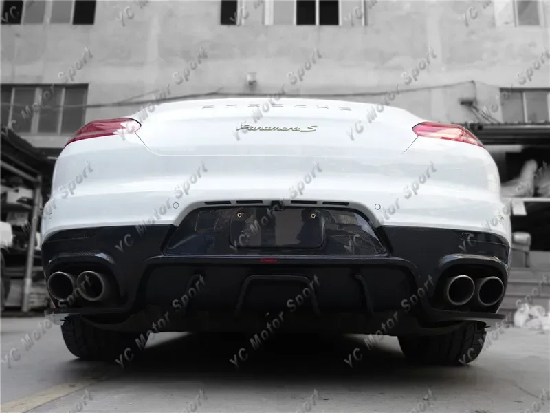 

Car Accessories Carbon Fiber YC Design Style Rear Diffuser Fit For 2014-2016 Panamera 971 Rear Diffuser Lip