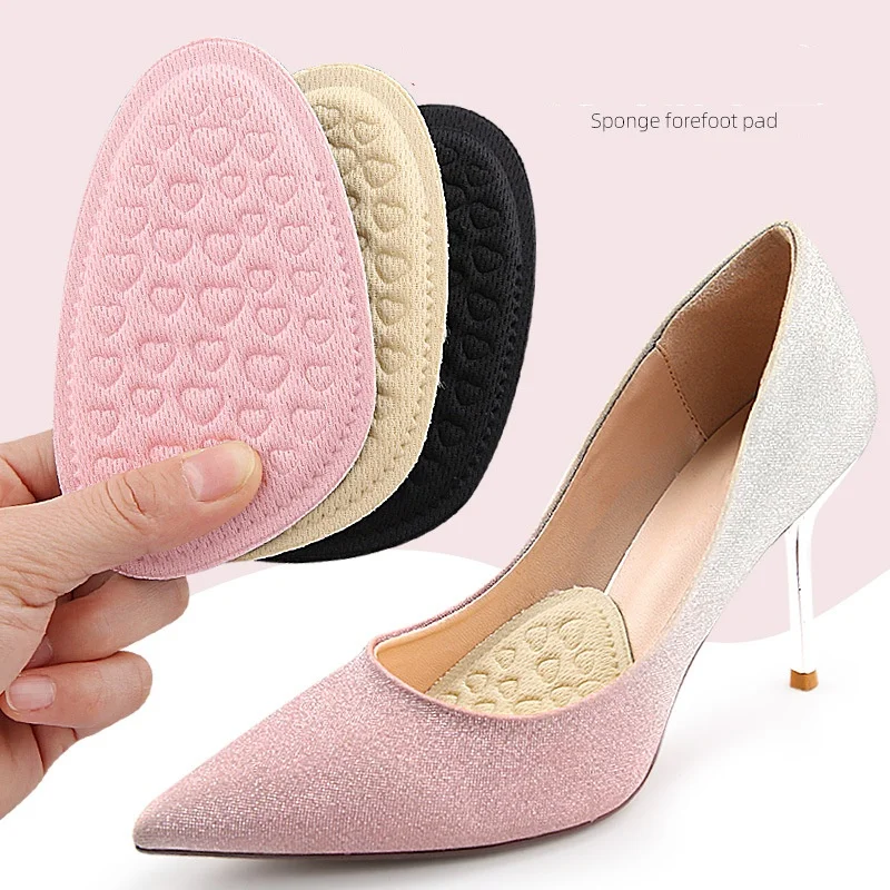 وسادة أمامية إسفنجية ناعمة وقابلة للتنفس ومضادة للانزلاق وممتصة للصدمات للتدليك للسيدات ذات الكعب العالي #4