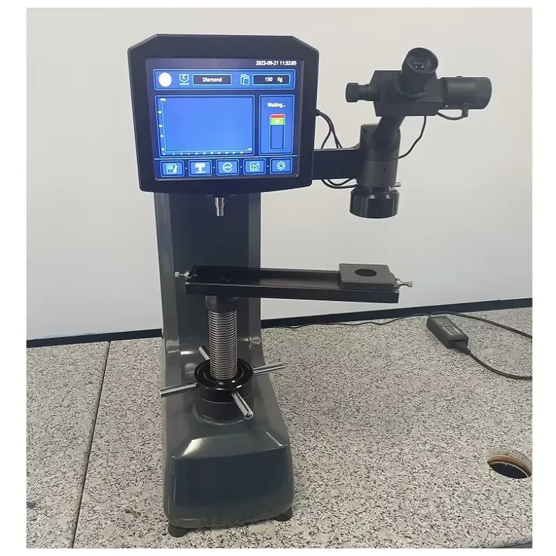Touch Screen Display Hardness Testing Machine Cell Load Control System Brinell Durometer Universal Tetsing