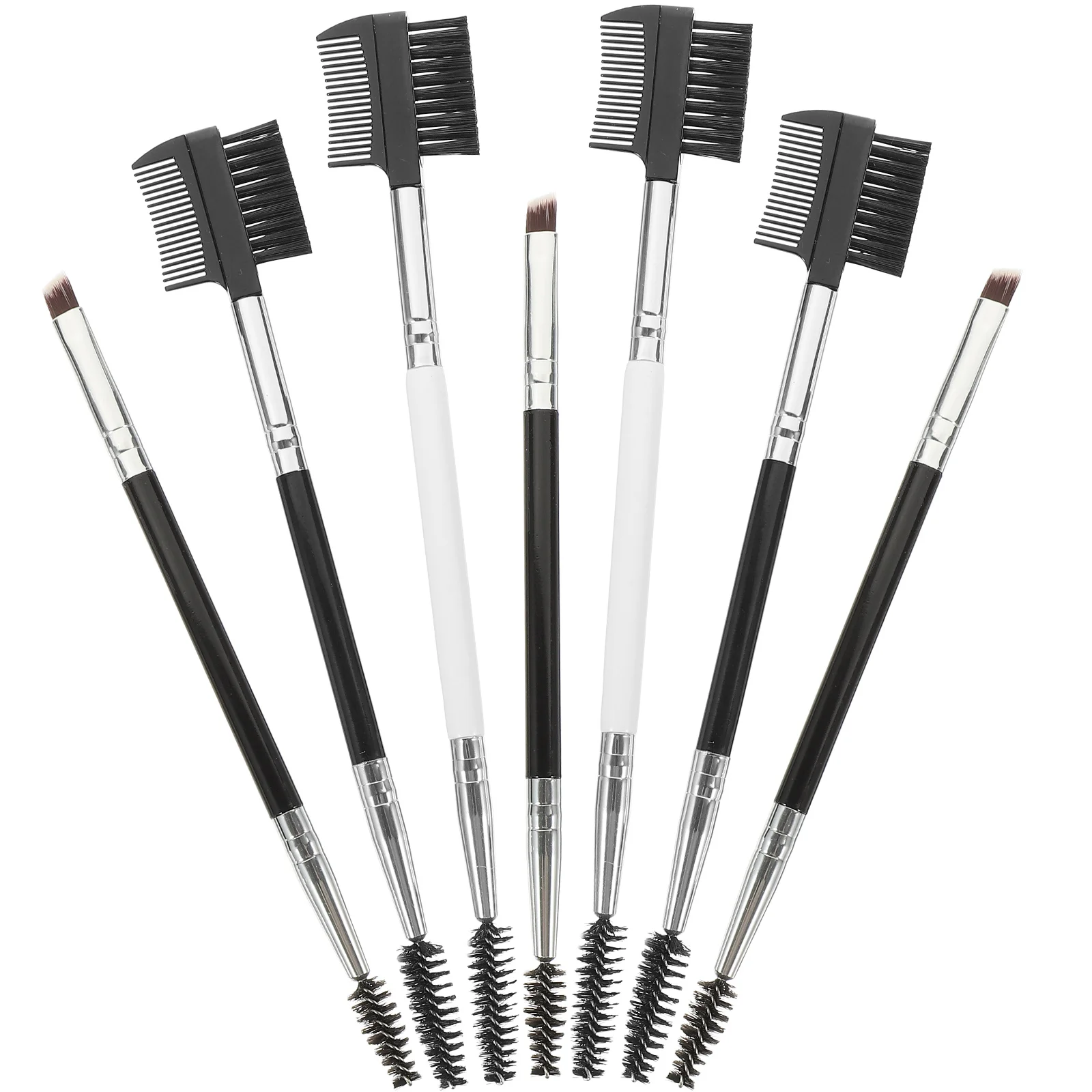 

7Pcs Multifunctional Makeup Brush Set Double-End Brushes Ideal For Professional Makeup Artists