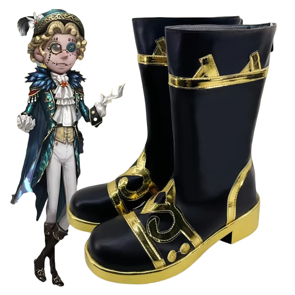 Game Identity V Mike Morton Skin Cosplay Shoes Comic Halloween Party Acrobat Cosplay Costume Prop Anime Shoes ﻿