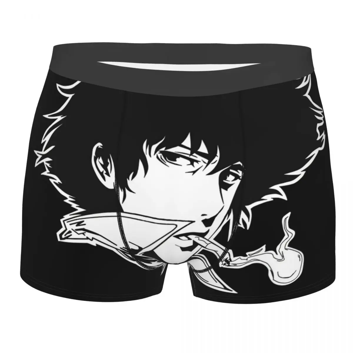 

Anime,SPIKE SPIEGEL Underpants Breathbale Panties Male Underwear Print Shorts Boxer Briefs