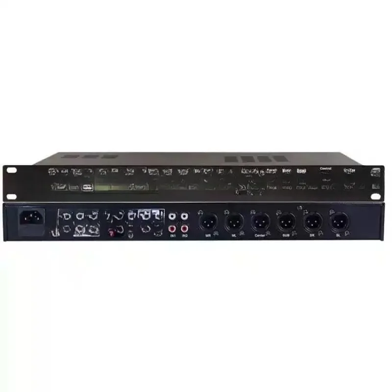 For X5 Pre-effect Device KTV Outdoor Pre-audio Processor Three-level Anti-howling Reverb