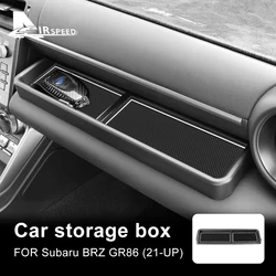 Car Organizers For Subaru BRZ Toyota GR86 2021 2022 2023 Co-Pilot Glove Box Storage Tidying Phone Storage Box Accessories