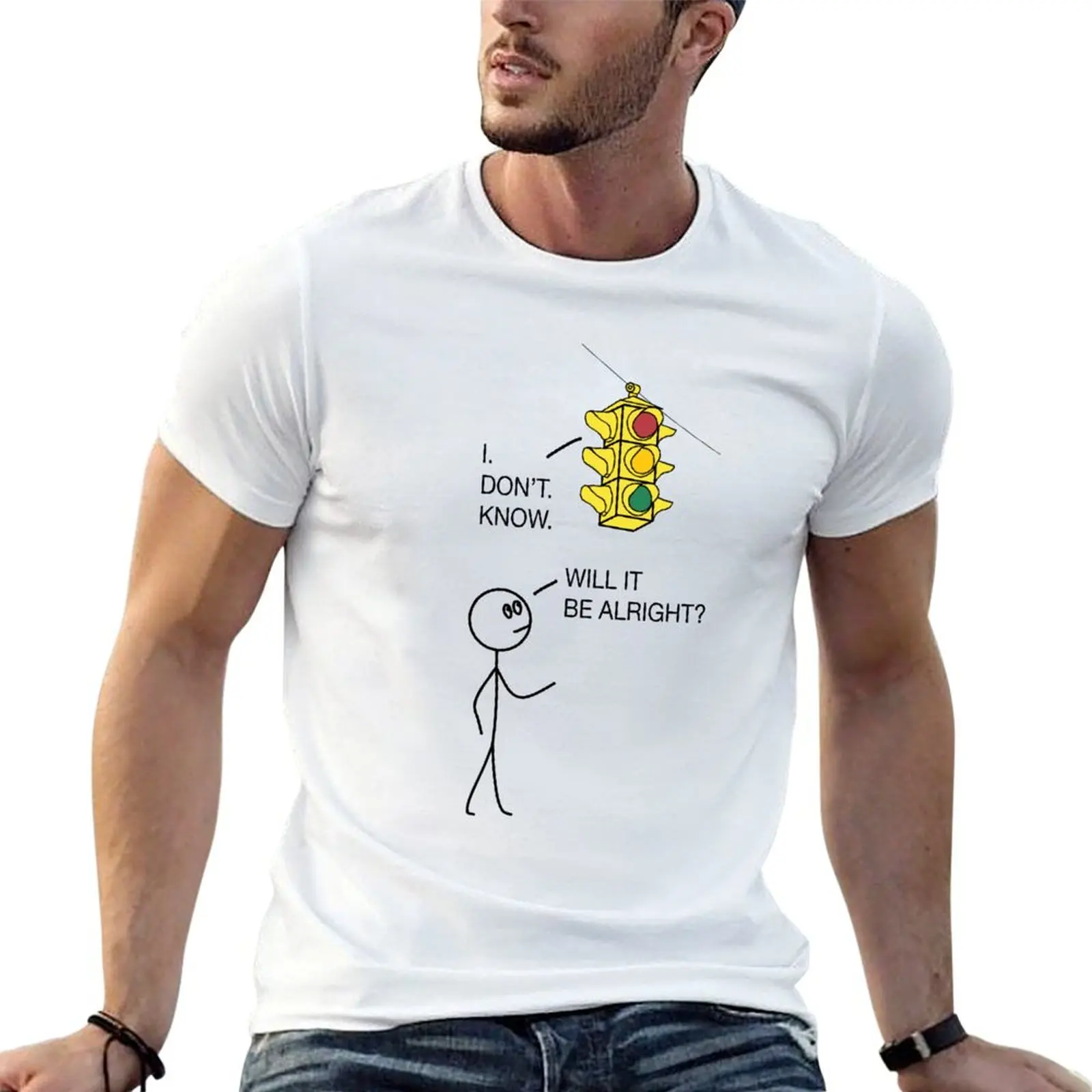 

Will it be alright - Death by a thousand cuts. T-Shirt t shirt man luxury cotton t shirt man T-Shirt