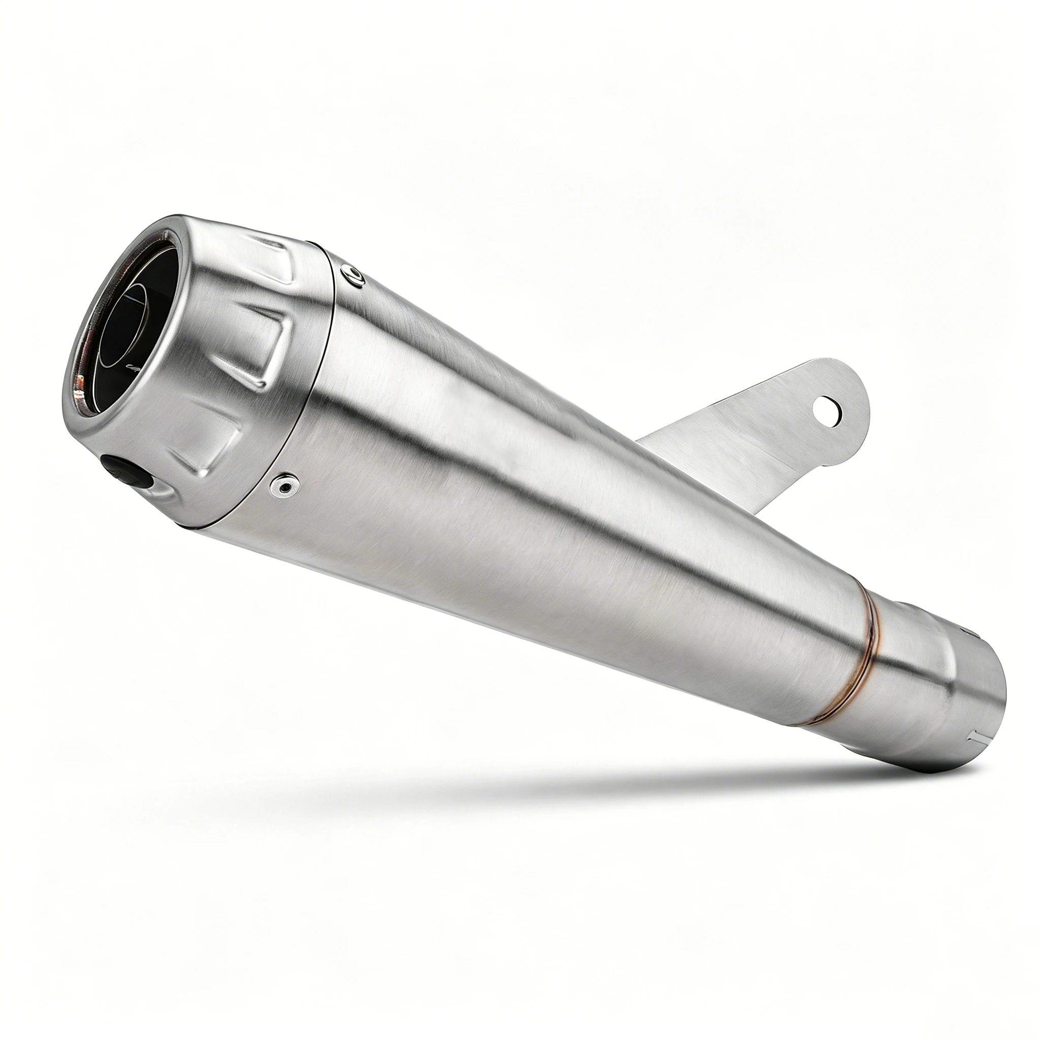 Motorcycle Line Stainless Steel Front Link Pipe Connect Muffler with Cover Full Exhaust System Modified for CFMOTO 450 SR 450sr
